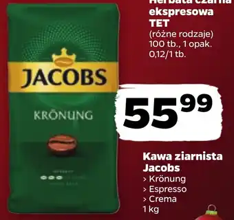 Netto Kawa ziarnista Jacobs 1 kg oferta