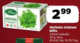Netto Herbata ziołowa Bifix oferta