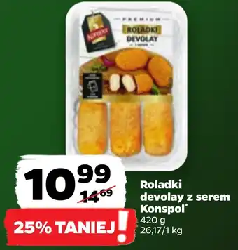 Netto Roladki devolay z serem Konspol 420 g oferta