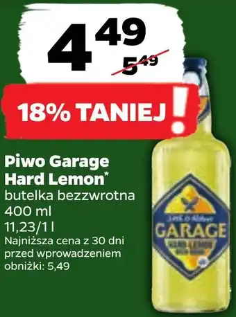 Piwo Garage Hard Lemon 400 ml