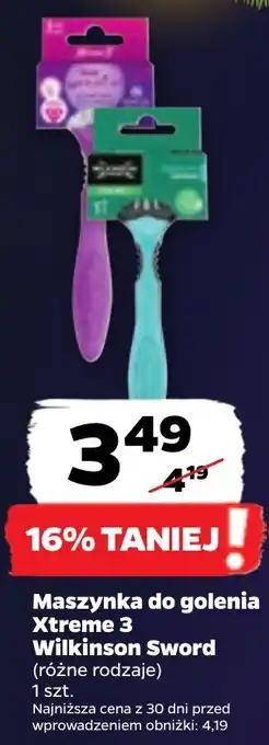 Netto Maszynka do golenia Xtreme 3 Wilkinson Sword oferta