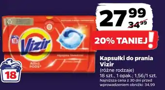 Netto Kapsułki do prania Vizir oferta