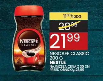 Wafelek NESCAFE CLASSIC 200 G NESTLE oferta