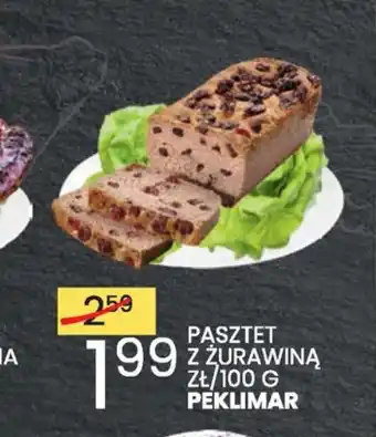 PASZTET Z ŻURAWINĄ 100g