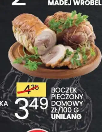 Wafelek BOCZEK PIECZONY DOMOWY 100 G UNILANG oferta