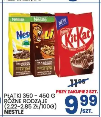 Wafelek PŁATKI 350-450 G NESTLE oferta