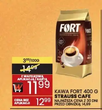 Wafelek KAWA FORT 400 G STRAUSS CAFE oferta