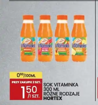 Wafelek SOK VITAMINKA 300 ML RÓŻNE RODZAJE HORTEX oferta