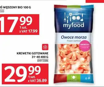Selgros KREWETKI GOTOWANE 31-40 400 G oferta