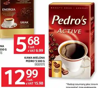 Selgros KAWA MIELONA PEDRO'S 500 G oferta