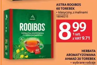 Selgros ASTRA ROOIBOS 60 TOREBEK oferta
