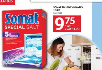 Selgros SOMAT SÓL DO ZMYWAREK 1,5kg oferta