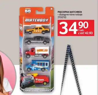 Selgros PIĘCIOPAK MATCHBOX oferta