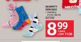 Selgros SKARPETY DZIECIĘCE oferta