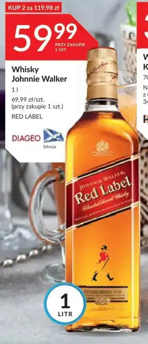 Stokrotka Whisky Johnnie Walker 1l oferta