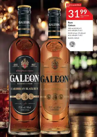 Stokrotka Rum Galeon 500ml oferta