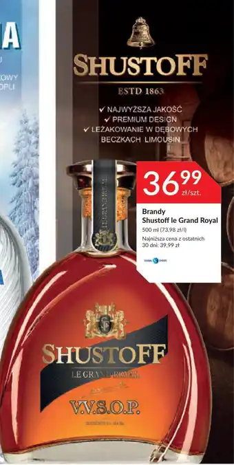 Brandy Shustoff le Grand Royal 500ml