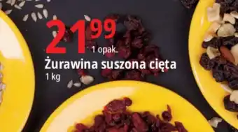 E.Leclerc Żurawina suszona cięta 1 kg oferta