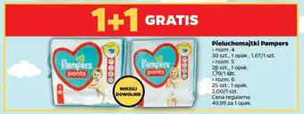 Netto Pieluchomajtki pampers oferta