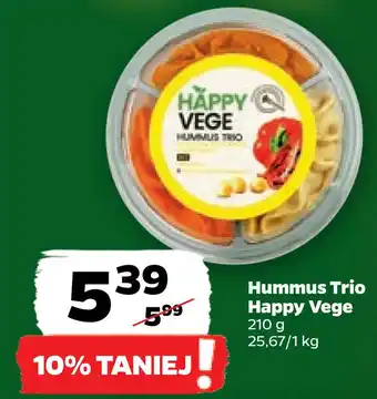 Netto Hummus trio happy vege oferta