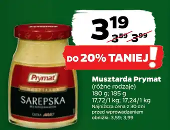 Netto Musztarda prymat oferta
