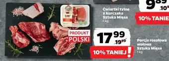 Netto Porcja rosołowa wołowa sztuka mięsa oferta