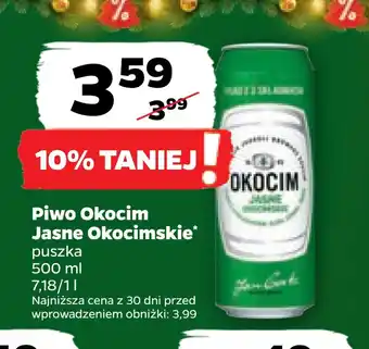 Netto Piwo okocim jasne okocimskie oferta