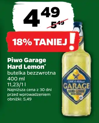 Netto Piwo garage hard lemon oferta