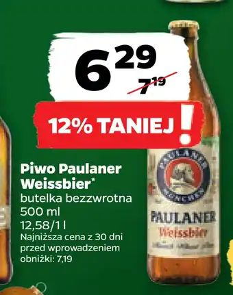 Netto Piwo paulaner weissbier oferta