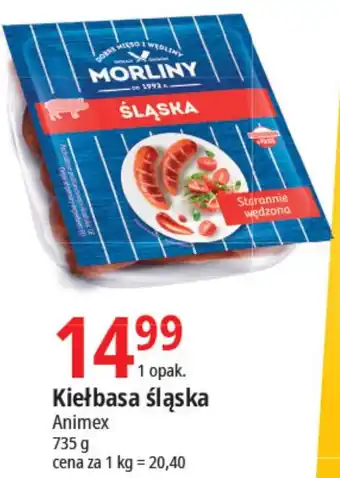 E.Leclerc Kiełbasa śląska Animex 735g oferta