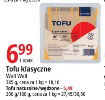 E.Leclerc Tofu klasyczne Well Well 385g oferta