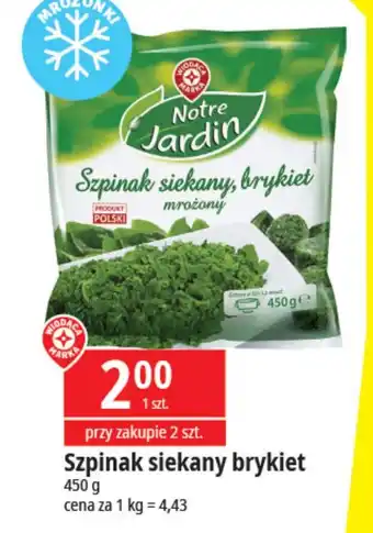 E.Leclerc Szpinak siekany brykiet 450g oferta