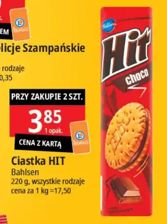 E.Leclerc Ciastka HIT Bahlsen 220g oferta
