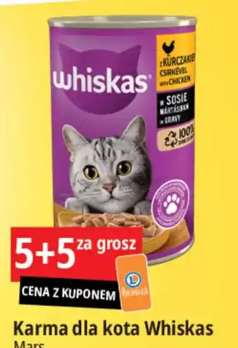 E.Leclerc Karma dla kota Whiskas Mars 400g oferta