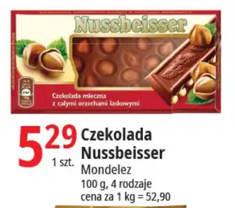 E.Leclerc Czekolada Nussbeisser Mondelez 100g oferta