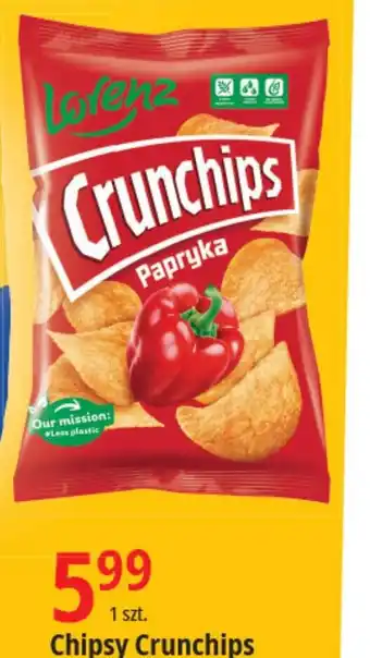 E.Leclerc Chipsy Crunchips Lorenz 130g oferta