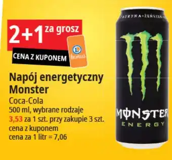 E.Leclerc Napój energetyczny Monster Coca-Cola 500ml oferta
