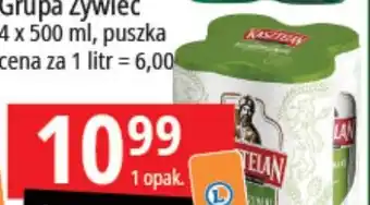 E.Leclerc Piwo Kasztelan Carlsberg Polska 4x500ml oferta