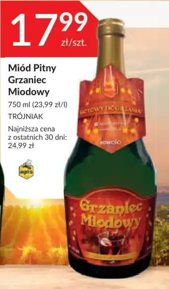 Stokrotka Miód Pitny Grzaniec Miodowy 750 ml oferta