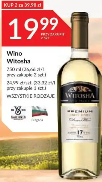 Stokrotka Wino Witosha 750 ml oferta