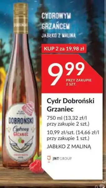 Cydr Dobroński Grzaniec 750 ml