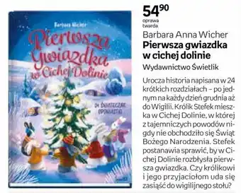 Empik Barbara Anna Wicher "Pierwsza gwiazdka w cichej dolinie" oferta