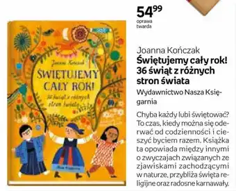 Empik Joanna Kończak "Świętujemy cały rok! 36 świąt z różnych stron świata" oferta