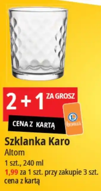 E.Leclerc Szklanka Karo Altom oferta