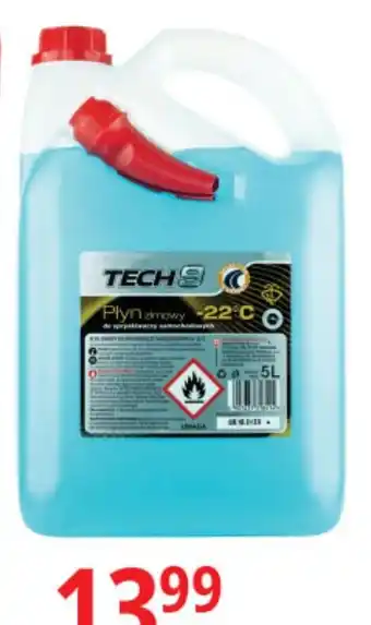 E.Leclerc Płyn zimowy do spryskiwaczy TECH9 -22°C 5l oferta