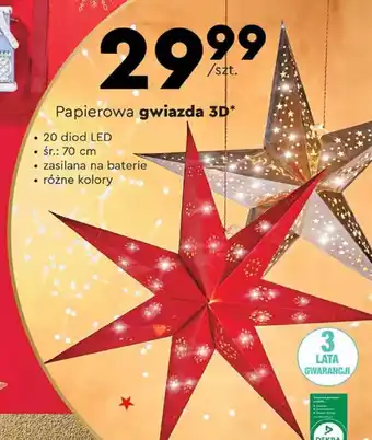 Papierowa gwiazda 3D