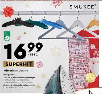 Biedronka Wieszaki na ubrania oferta