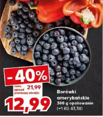 Kaufland Borówki amerykańskie 300 g oferta
