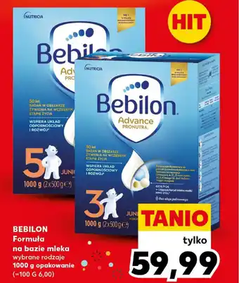Kaufland Bebilon Formuła na bazie mleka 100g oferta