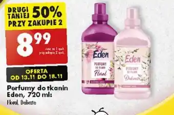 Biedronka Perfumy do tkanin Eden 720ml oferta